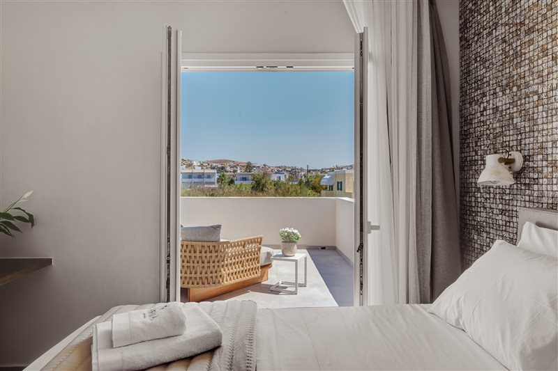 Two-Bedroom Family Suite with Sea & Garden View at Armia Experience Hotel, Vári, Sýros